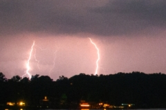 Lightning Catawba, North Carolina
