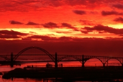 Yaquina Bay Bridge sunrise